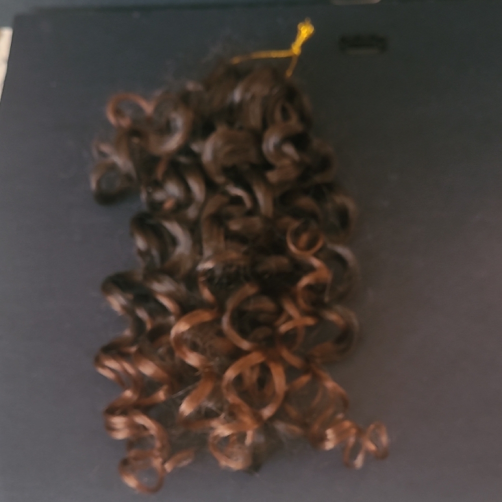Curly Brown Hair Extension